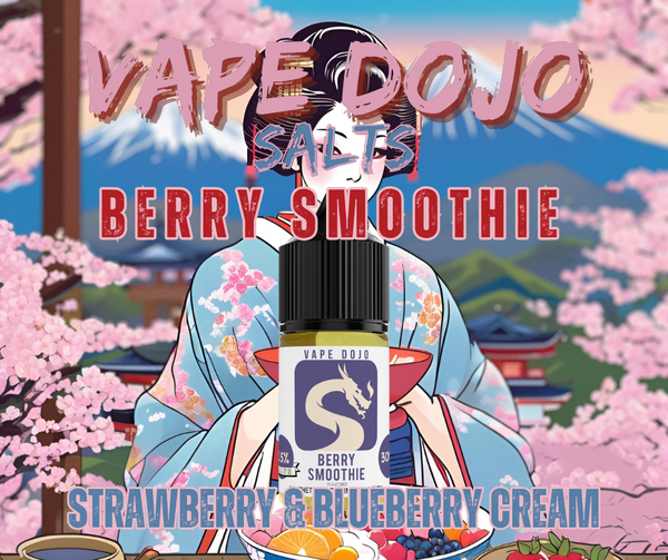 Vape Dojo Salts - Berry Smoothie Flavored Synthetic Nicotine Solution
