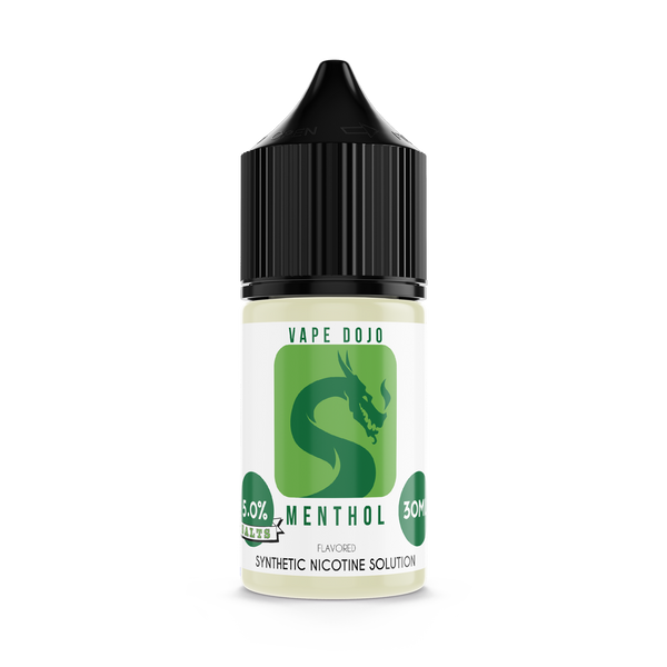 Vape Dojo Salts - Menthol Flavored Synthetic Nicotine Solution