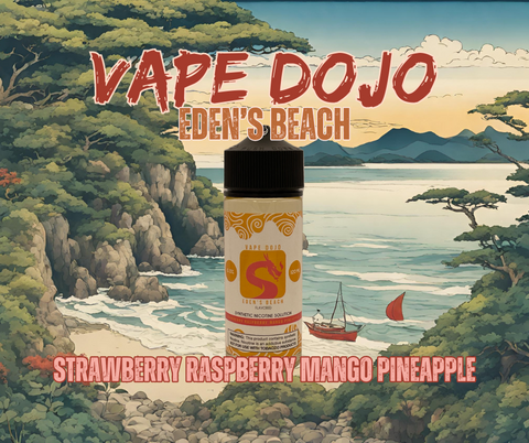 Vape Dojo - Eden's Beach Flavored Synthetic Nicotine Solution