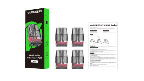 Vaporesso - 4 pack Xros Pods Side Fill