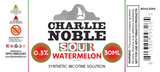 Charlie Noble - Sour Watermelon Flavored Synthetic Nicotine Solution